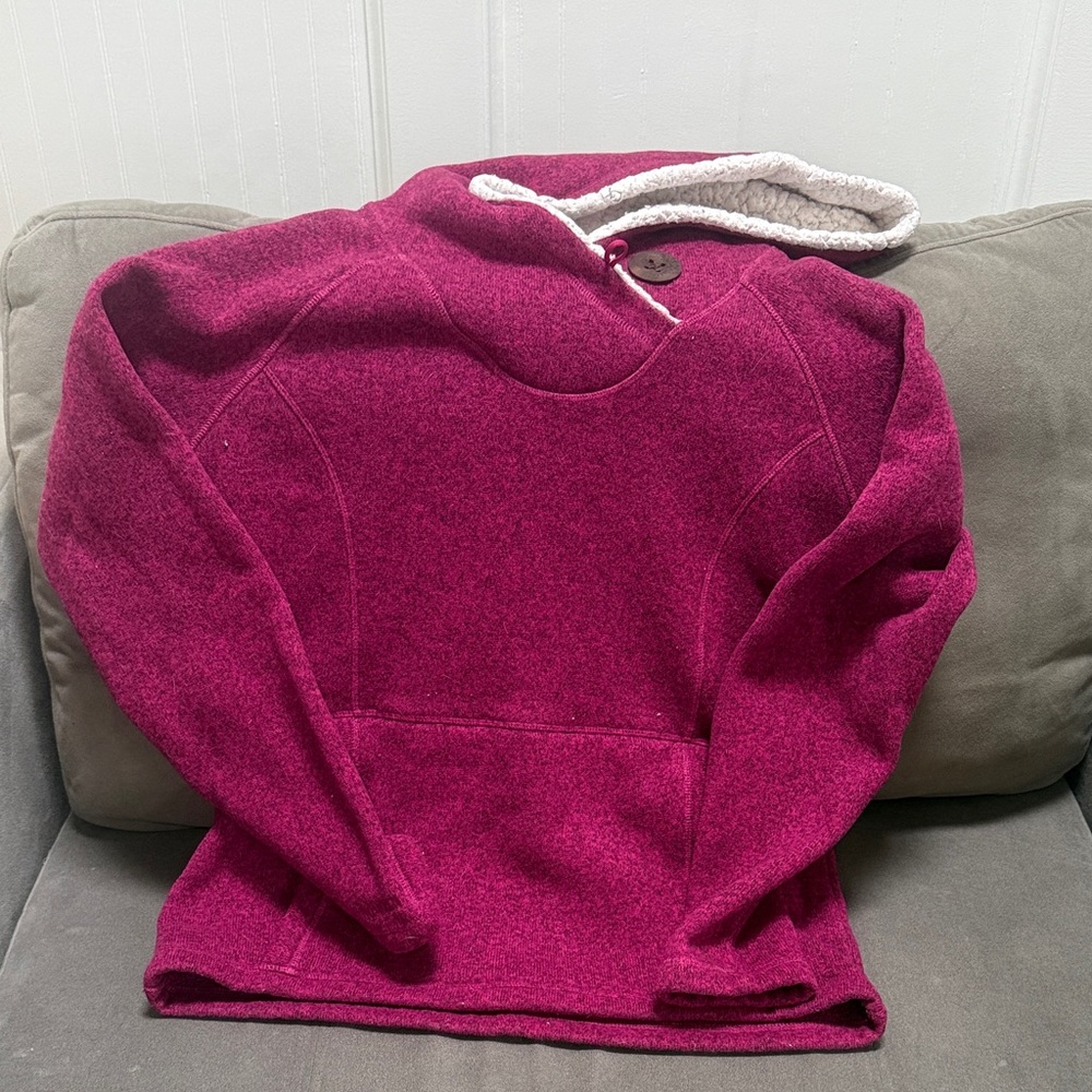 Koppen Fuchsia Turtleneck Pullover
